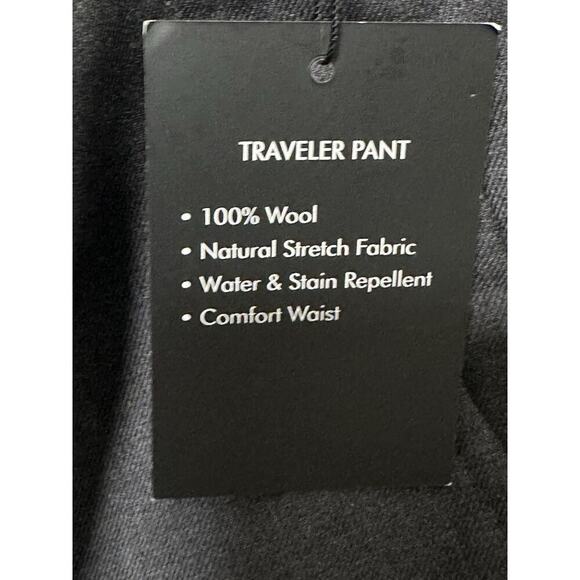 NWT $200 Jos A Banks 100% Wool Traveler Dress Pant 36 SHORT NO HEM Tailored Fit - Picture 5 of 9